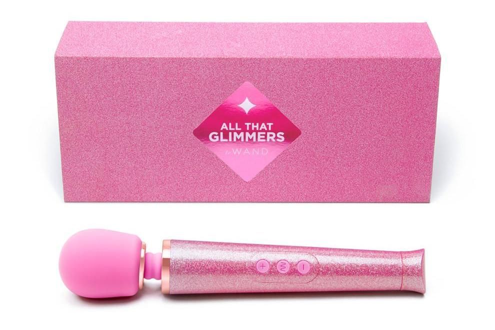 Winner of the prestigious Women’s Health FEMTECH Awards, All... Le Wand - All The Glimmers Set - Pink photo-11