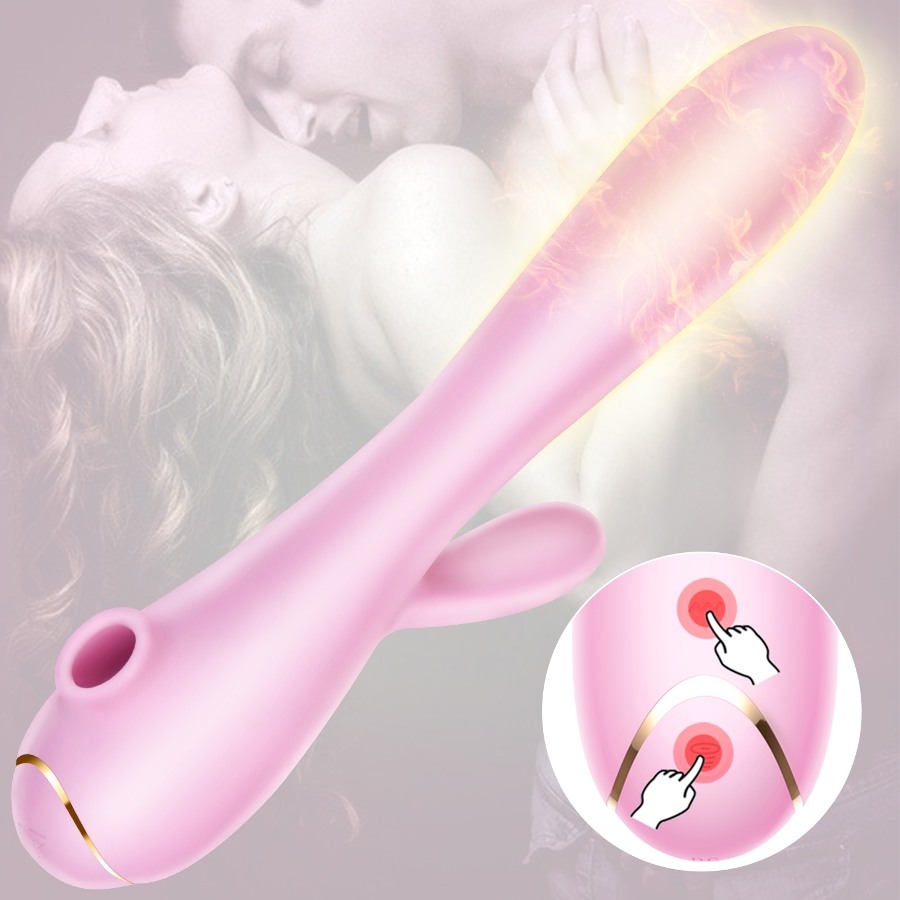 Sucking and double vibrating function
Heating with constant ... Erocome - Apus Rabbit - Blue photo-11