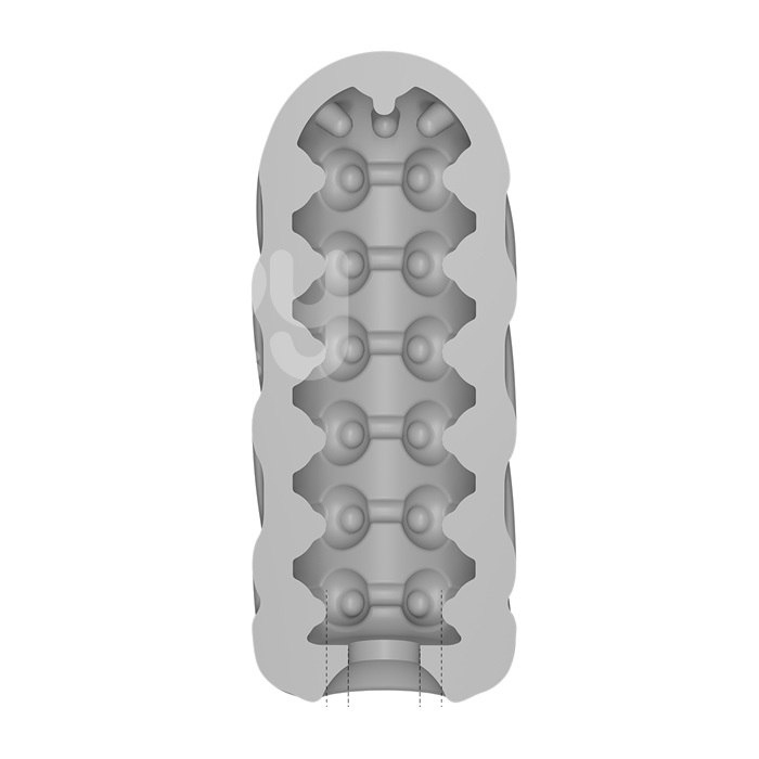 Discover ultimate pleasure and versatility with the Lovetoy ... Lovetoy - Knights Ring Vibro 2in1 Sleeve - Spiral photo-3