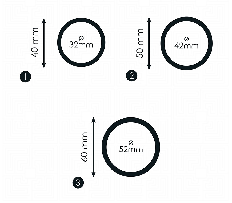 This Addicted Toys cock ring set includes three rings of dif... Addicted Toys - Cock Rings Set - Black photo-4