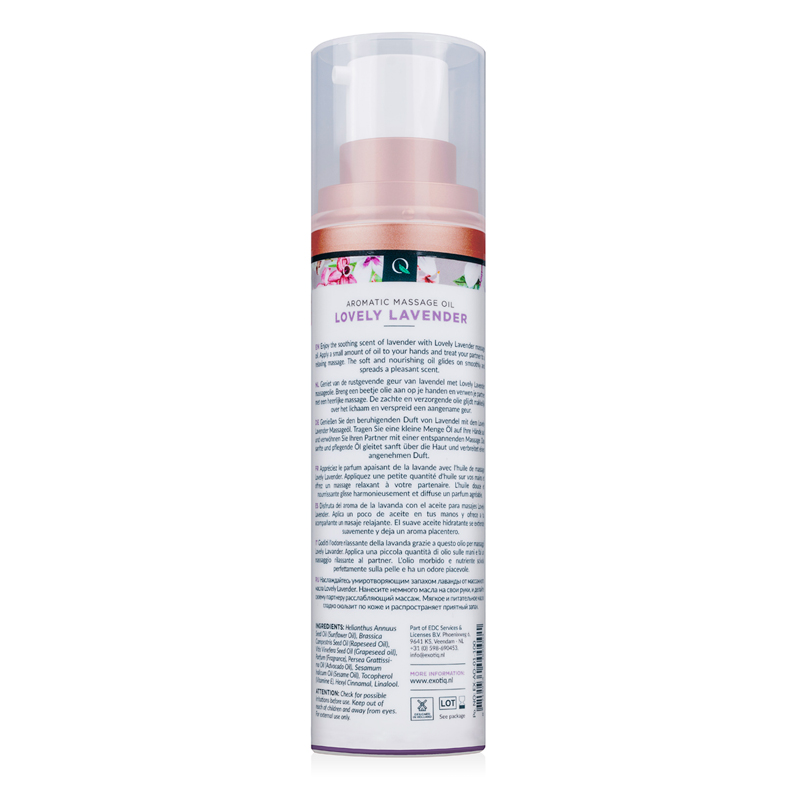 Enjoy the relaxing effect of Exotiq massage oil. This massag... Exotiq - Massage Oil Lovely Lavender - 100ml photo-4