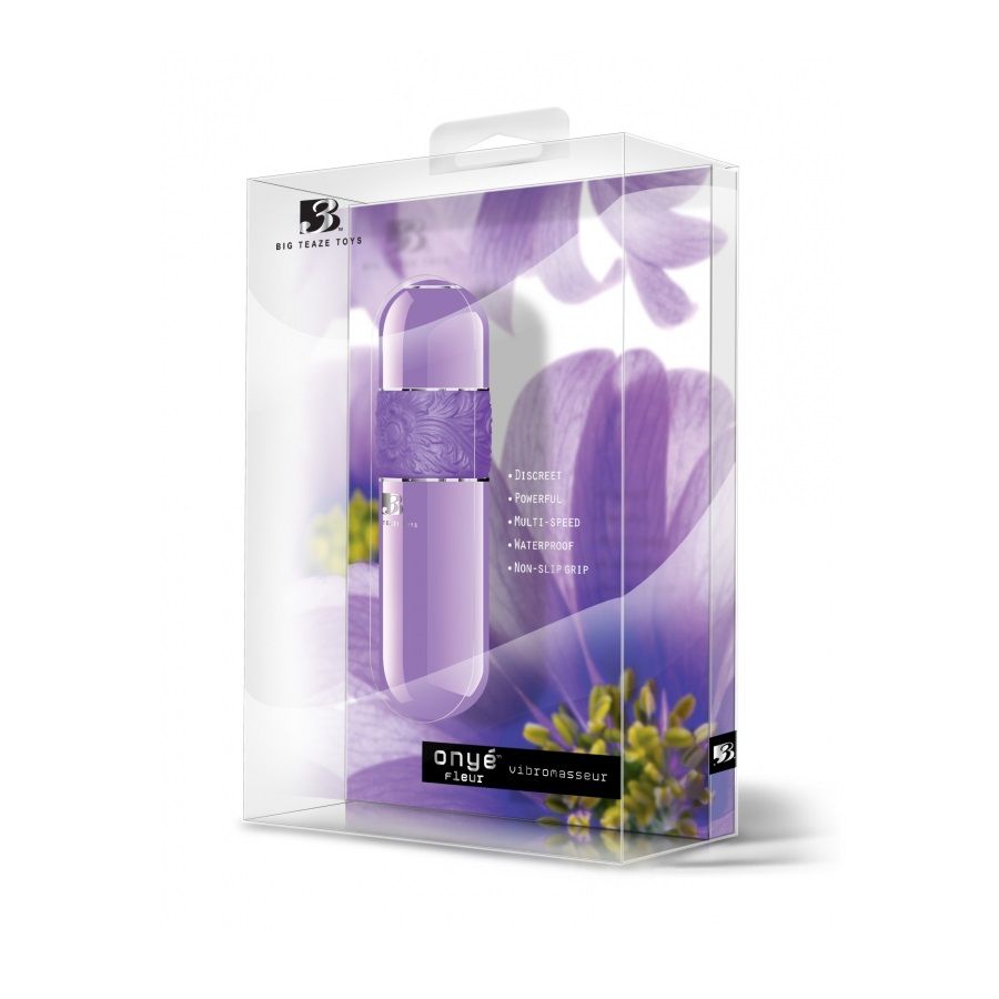 B3 Onye Fleur is a celebration of Beauty & Sensuality, lovin... Big Teaze Toys - B3 Onye Fleur Vibro Bullet - Lavender photo-4