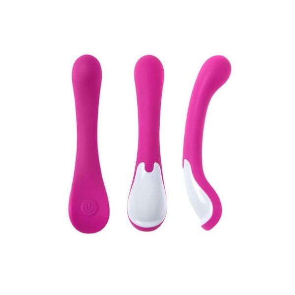 This G-spot personal massager is made of medical grade silic... RM - Kelly Smart G-spot Vibrator - Rose photo-2