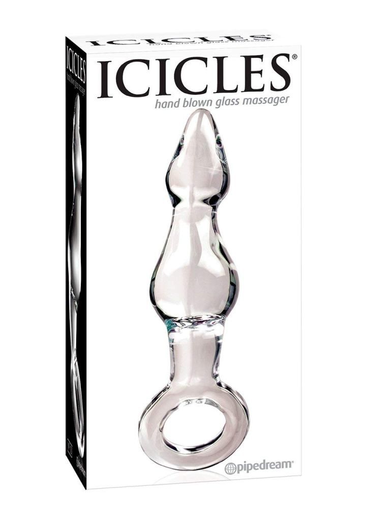 Elegant, upscale, and hand-crafted with amazing attention to... Icicles - Massager No.13 - Clear photo-5