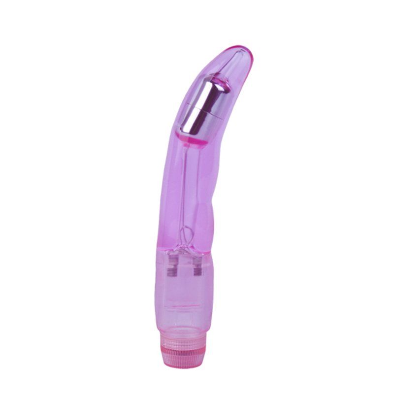 Perfect as a first vibrator, this 7.5 inch vibrator is gentl... Aphrodisia - Magical Big Finger - Purple photo-2