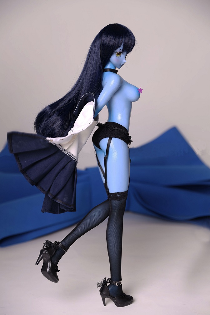 Buy Sailor Moon Fantasy Mini Realistic Sex Doll, Blue Skin, Soft Silicone 60  cm (2 ft)  Online Shop  Take Toys Hong Kong