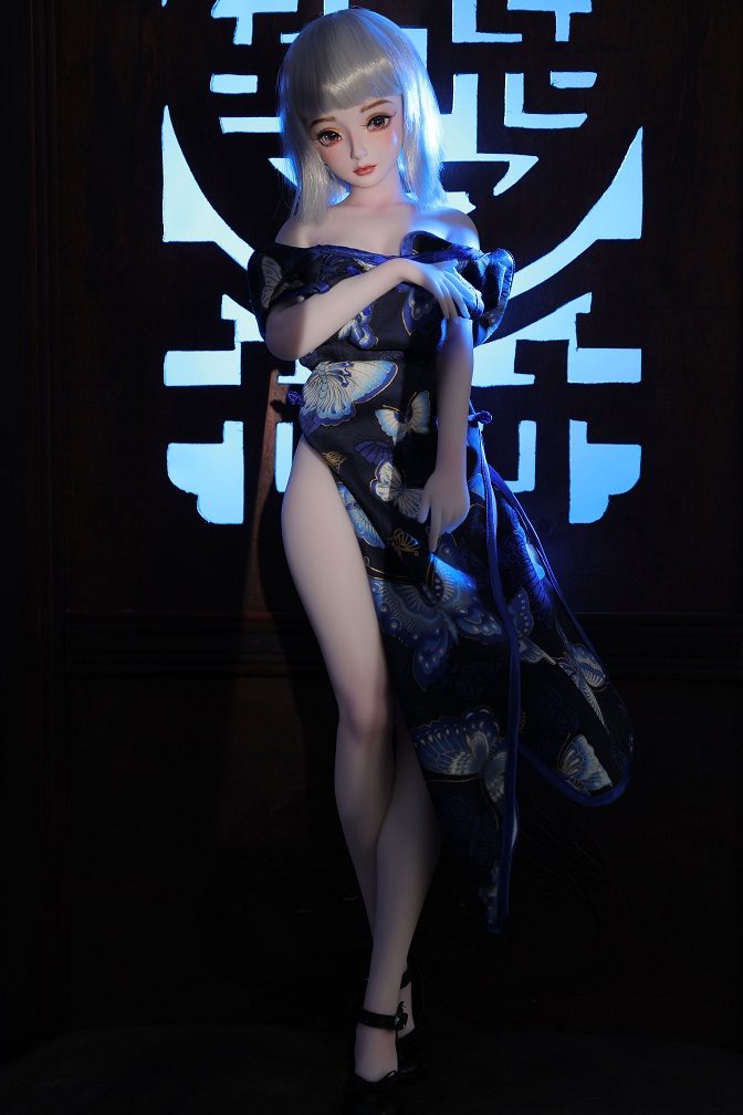 Ling Mini Realistic Sex Doll, Skinny Body, Ultra Soft Silicone  60 cm (2 ft) photo-2