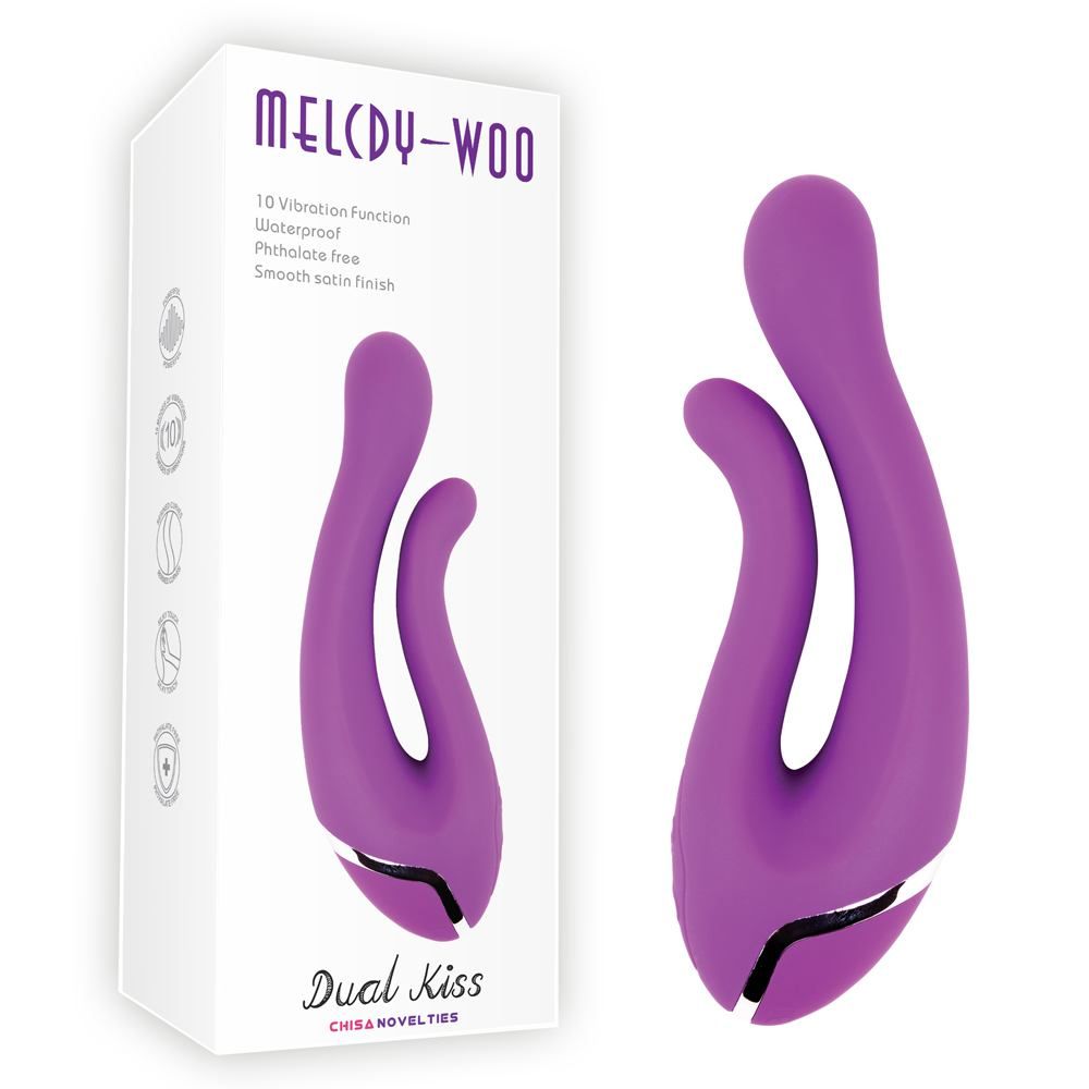 Material:Silicone
Product Size:17cm . Φ3cm
Product Weight:0.... Chisa - Dual Kiss - Purple photo-6