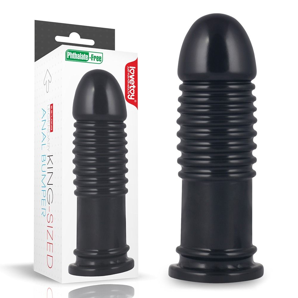 It's all about the butts
Enjoy great full feeling and gr... Lovetoy - 8" King Sized Anal Bumper - Black photo-6