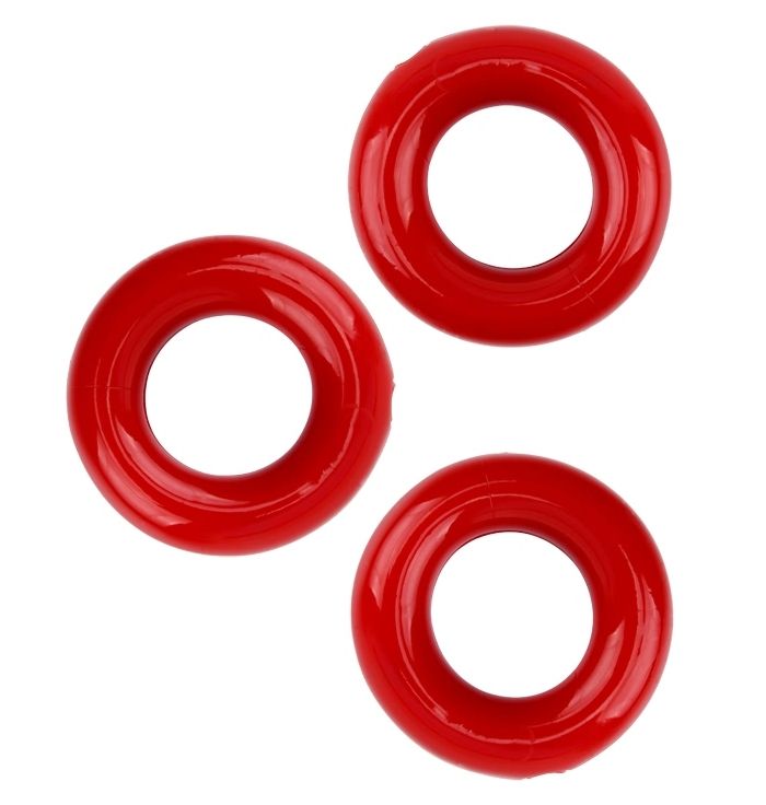Vibration, Prostate Massage, Penis Enlarge, Phthlate Free.
... Chisa - Love of Couple Kit - Red photo-2