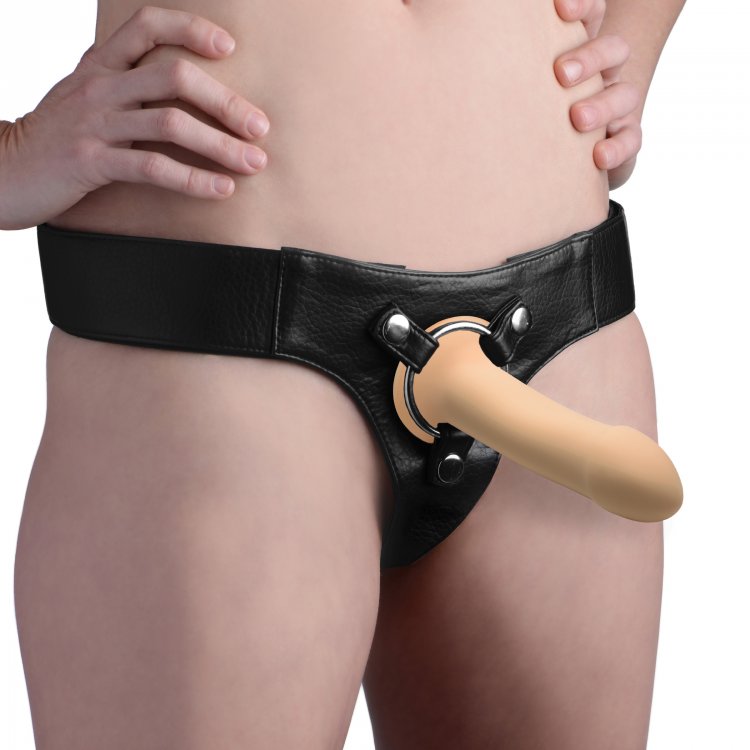 Squeeze it, bend it, shove it in! This state-of-the-art dong... Squeeze-It - Phallic Dildo - Flesh photo-6
