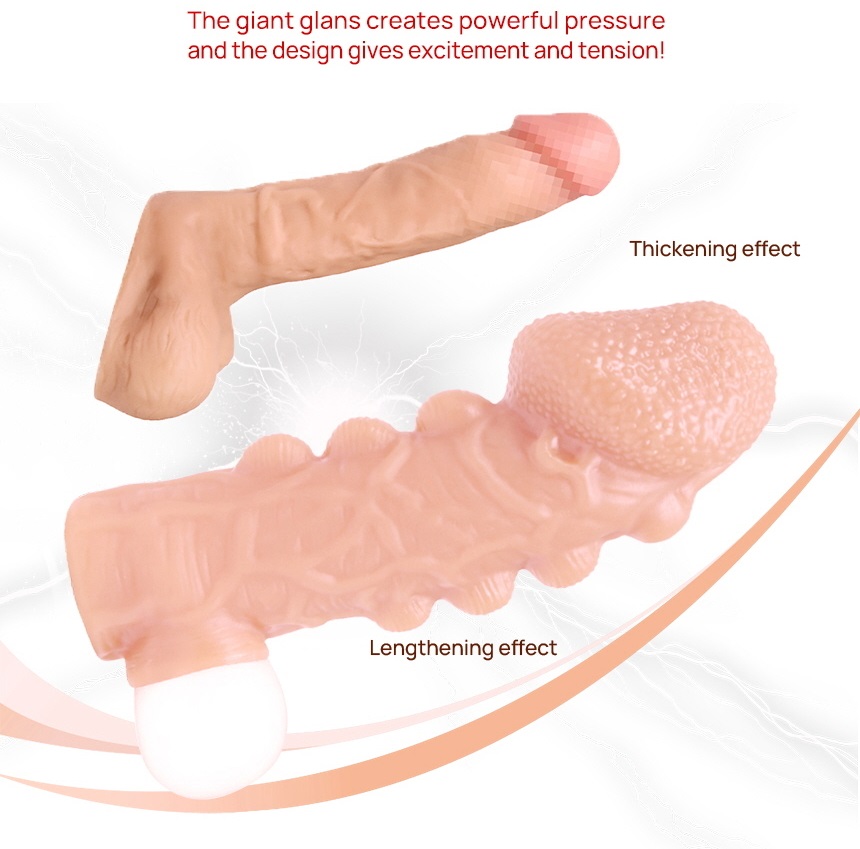 KOKOS' unique testicle sling design is patented both in ... Kokos - Wavy Cock Sleeve M - Flesh photo-4