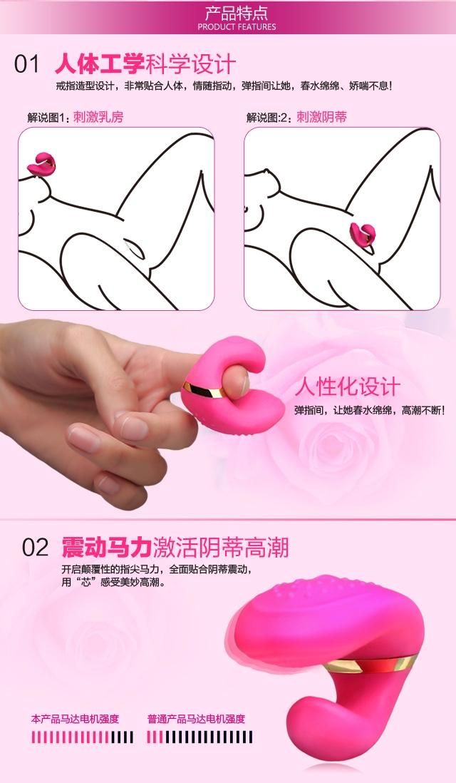 High Quality Reusable Vibrating Ring
Artistic Ring imitativ... Wowyes - Mini Vibro Ring - Pink photo-12