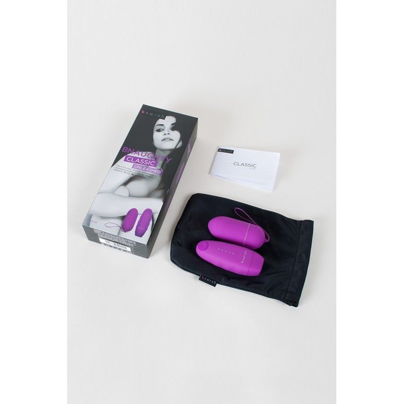 Share an intimate secret with your lover at home or in publi... B Swish – Bnaughty Unleashed Classic Bullet – Grape photo-6