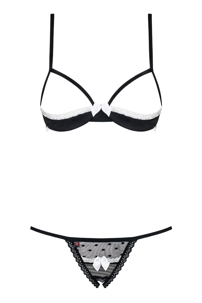 Lovely, sexy or spicy? Don’t know what to choose? It means y... Obsessive - 815-CST-1 Bunny Costume 5-pcs - Black - L/XL photo-8