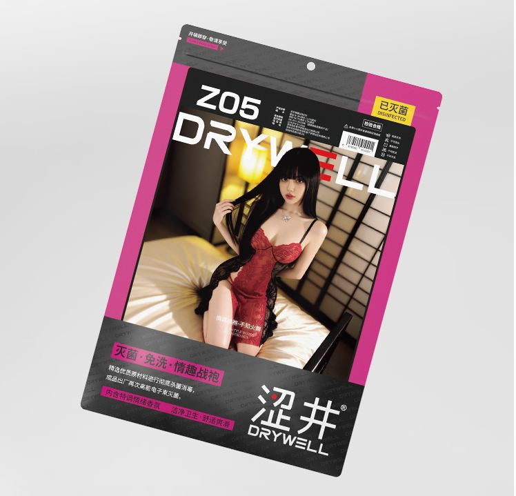 Drywell - Z05 情趣睡裙 “不知火舞”- 红色/黑色 照片