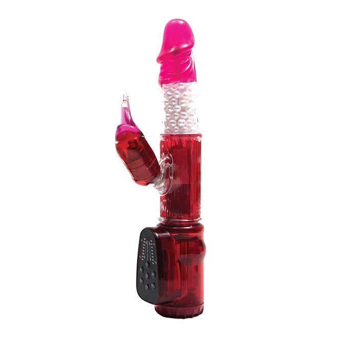 You can take your multi-function 5 iVibe Rabbit anywhere. An... Doc Johnson - Ivibe Rabbit Red photo