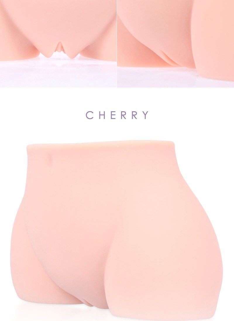 Offers strong tightening at the beginning of insertion, effe... Kokos - Cherry Double Hole Masturbator 2.8kg photo-7
