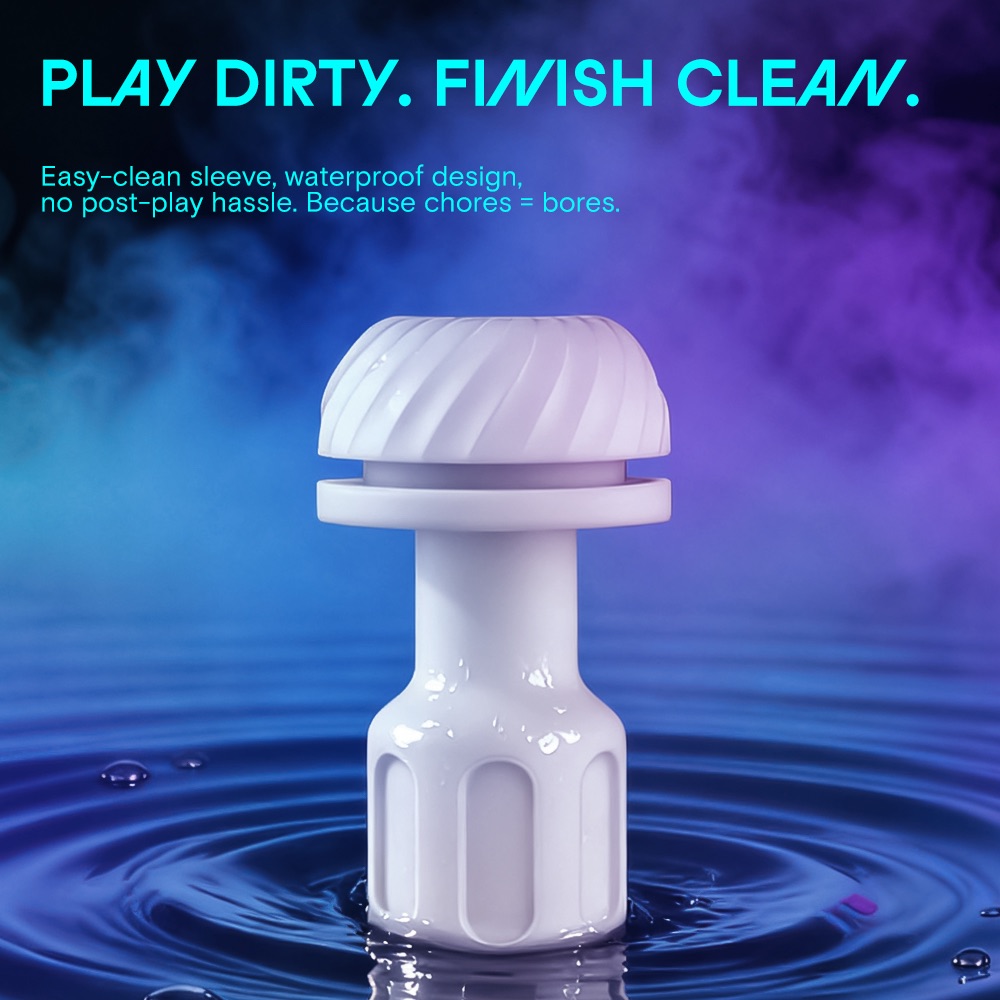 KAOTIK - The Cocoon 可加热抽插震动智能飞机杯 - 黑色 照片-14