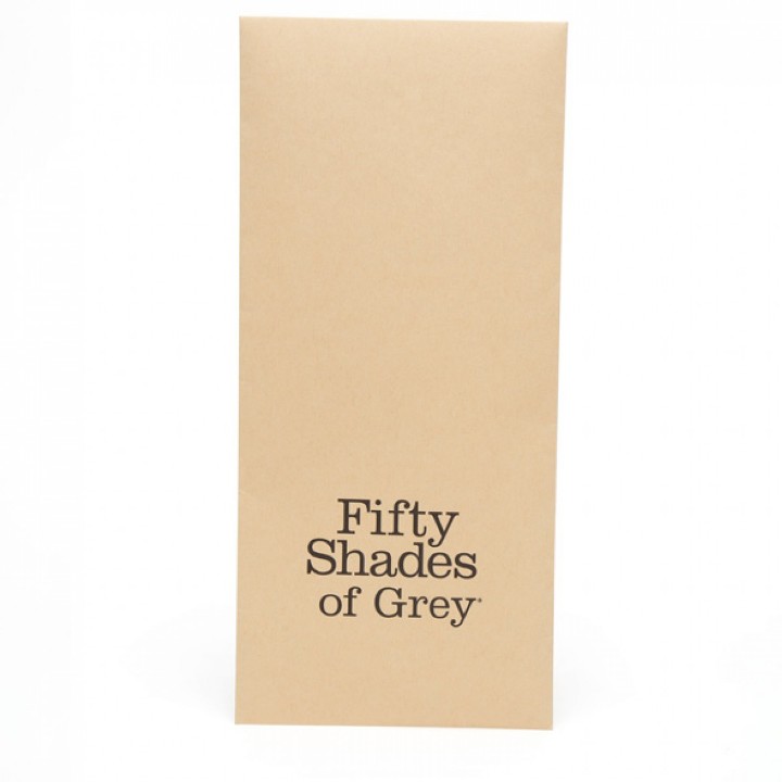 Once you open up the include gold satin storage bag, you'... Fifty Shades of Grey - Flogger Small - Black photo-3
