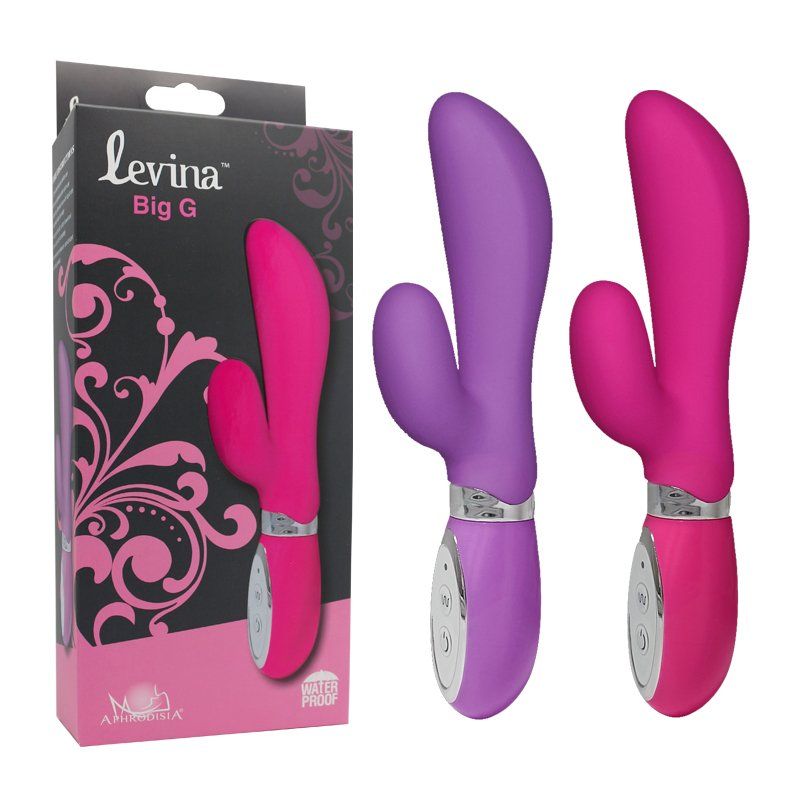 The Levina Big G Vibrator is a gorgeous mini rabbit. It is m... Aphrodisia - Levina Big G - Purple photo-6
