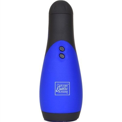 Apollo™ Power Strokers are completely self-contained vibrati... CEN - Apollo Power Stroker Masturbator - Blue photo-3