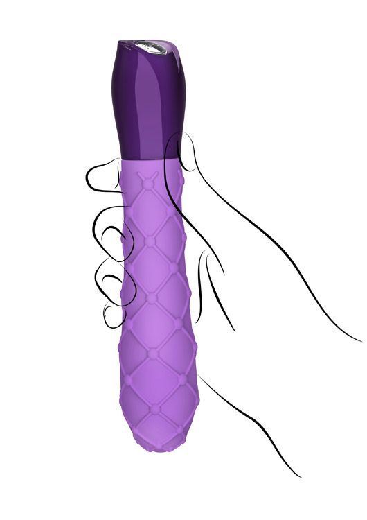 With 7 intense patterns for the ultimate in stimulation, Key... Key - Ceres Lace Vibe – Lavender photo-5