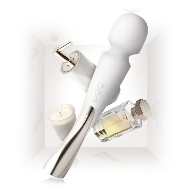For couples who demand the most intense and luxurious pleasu... Lelo - Smart Wand Large Massager - Ivory photo-3