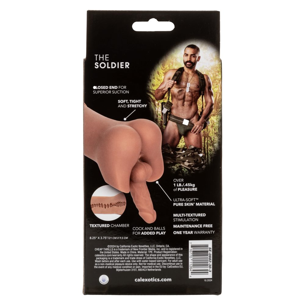 Introducing Cheap Thrills The Soldier, a heavy-duty stroker ... CEN - Cheap Thrills Soldier Masturbator photo-10