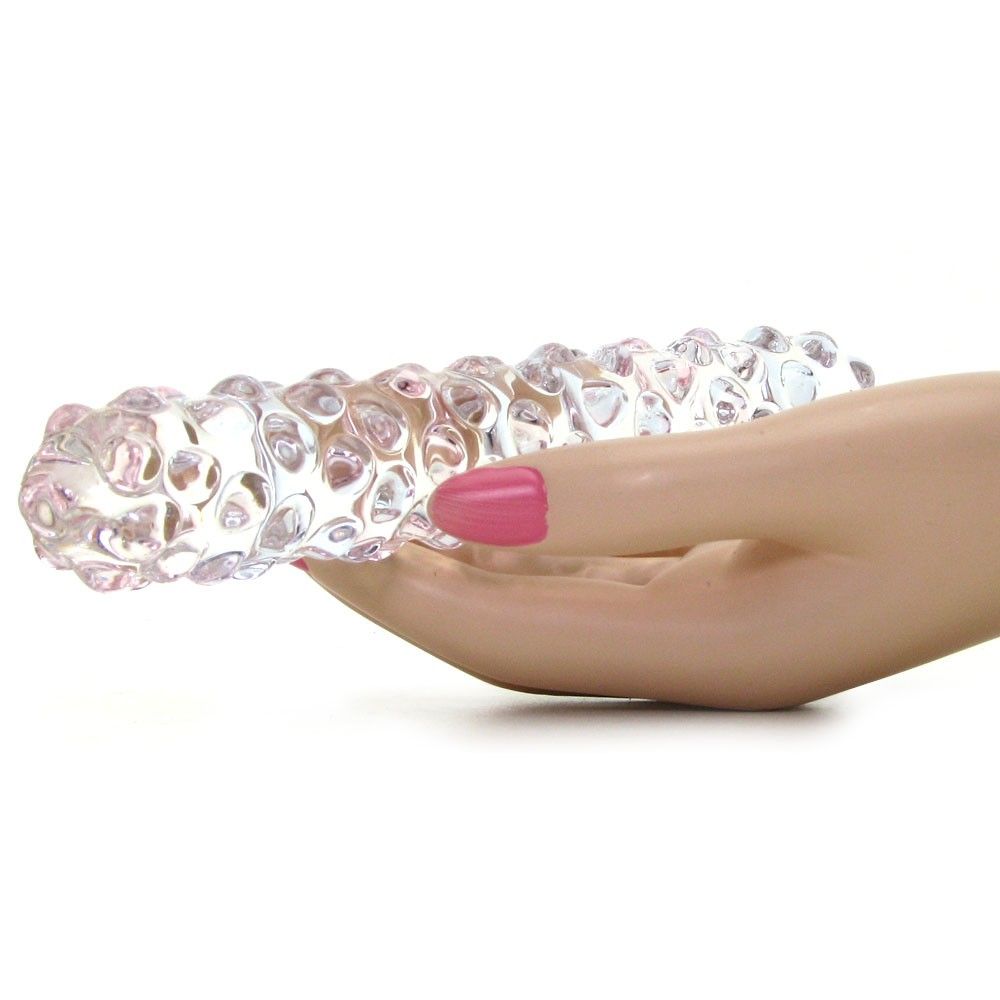 The Purple Rose Nubby Dildo is an exciting toy with endless ... Glas - Purple Rose Nubby Dildo photo-6