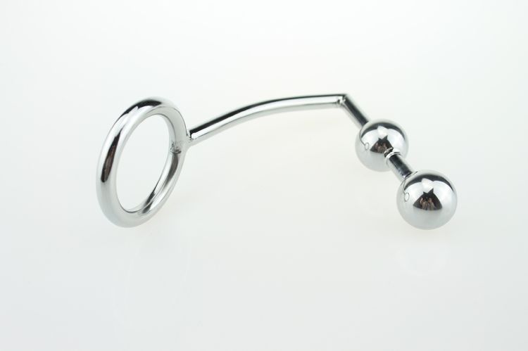 MT - Cock Ring 40mm with 2 Anal Balls photo-3