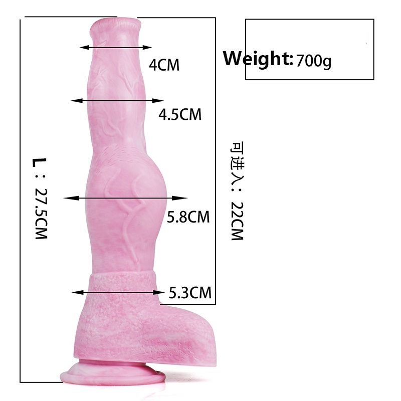 Anal plug/ dildo, environmental protection and health
Realis... FAAK - Doberman Pinscher Dildo - Pink photo-6