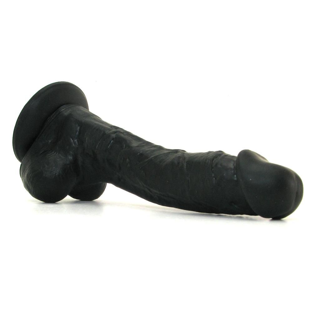 NS Novelties - Pleasures 5'' Dildo - Black photo-4