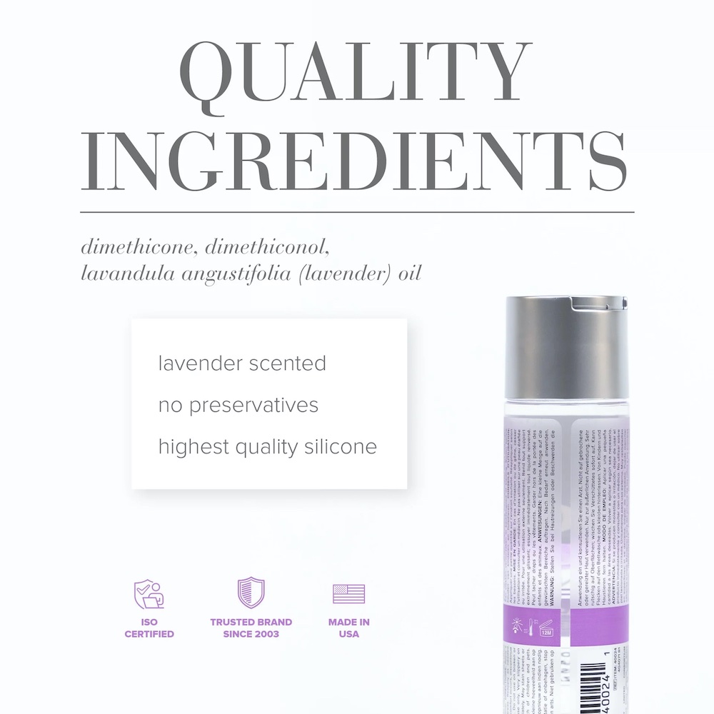 JO - All-In-One 矽性按摩潤滑劑 薰衣草味 - 120毫升 照片-2