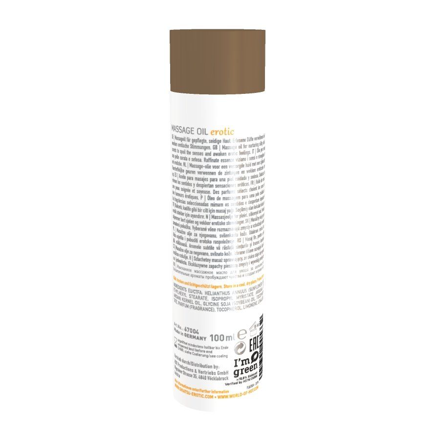 Treat yourself and your partner with this smooth massage oil... Shiatsu - Massage Erotic Jasmin & Argan Oil - 100ml photo-3