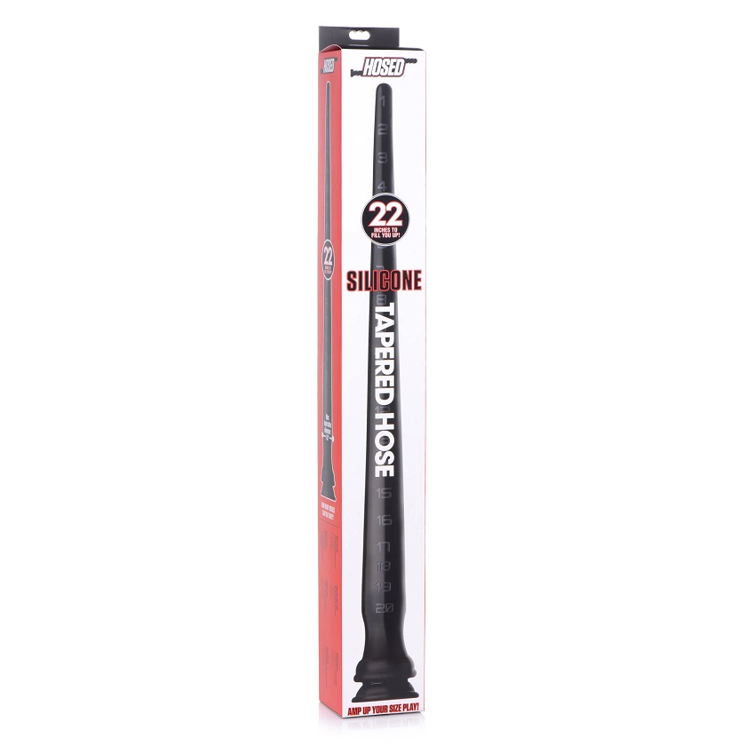 How many inches can you take? Test your limits and enjoy up ... Hosed - 22" Tapered Hose - Black photo-9