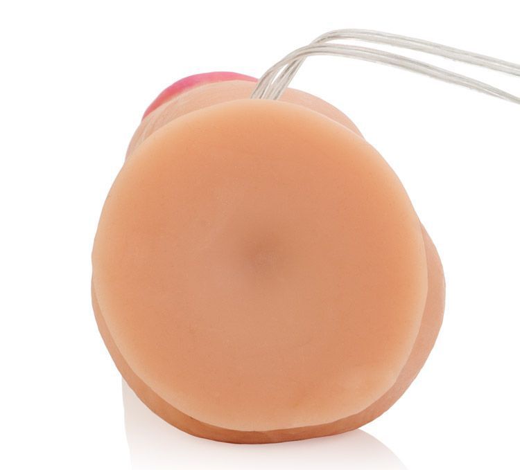 Take your pleasure to the max with the Max Vibrating Cock &a... CEN - Max Vibrating Cock & Balls - Flesh photo-2