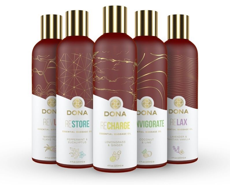 Dona - Essential Massage Oil Relax Lavender & Tahitian Vanilla - 120ml 照片-2