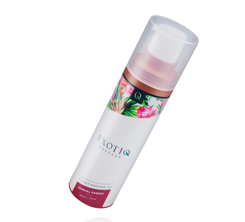 Enjoy the relaxing effect of Exotiq massage oil. This massag... Exotiq - Massage Oil Sensual Cherry - 100ml photo-3