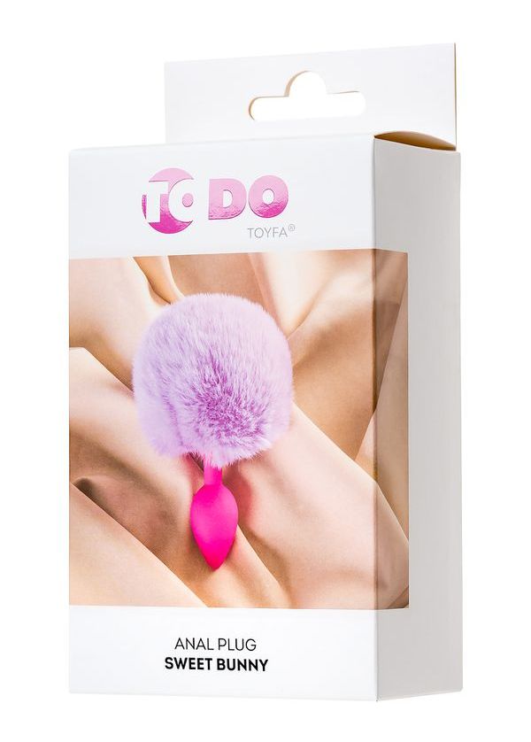 Sweet bunny is the night decoration and a reason to play. A ... ToDo - Sweet Bunny Anal Plug - Purple photo-9