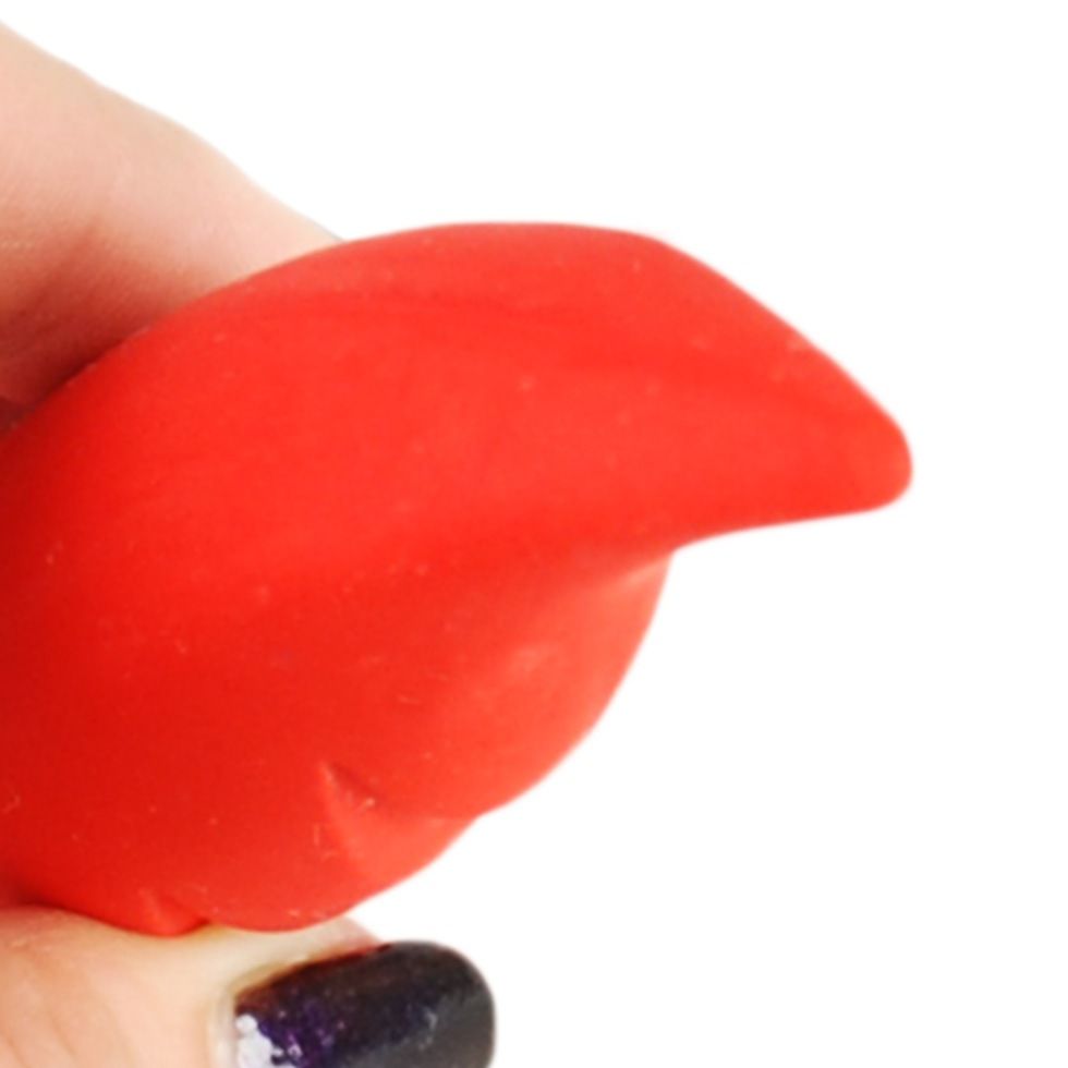 A stick rotor covered with a powerful rotor with mat silicon... A-One - Smooth Red Vib photo-4