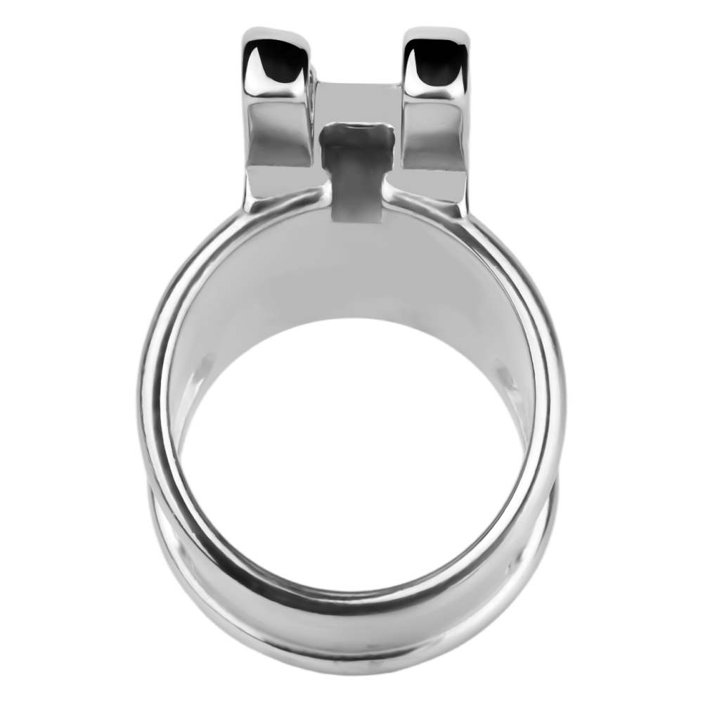 FAAK - Metal Chastity Cage 341 w Belt - Black photo-5