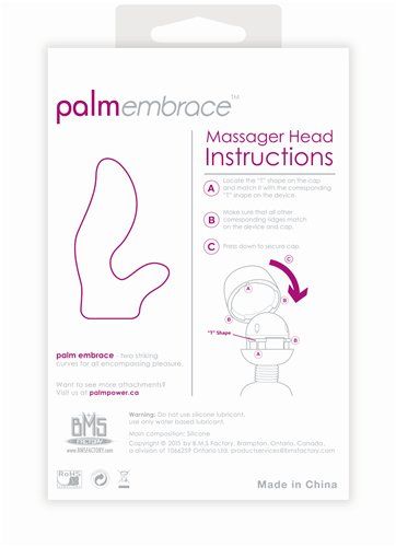 Palmpower - Palm Embrace 按摩棒專用矽膠頭套 1件裝 照片