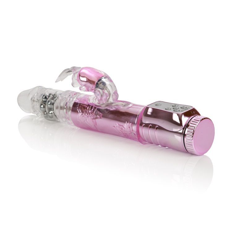 Thrust into a toy that’s made to satisfy your every desire w... CEN - Thrusting Orgasm Rabbit Vibrator - Pink photo-5