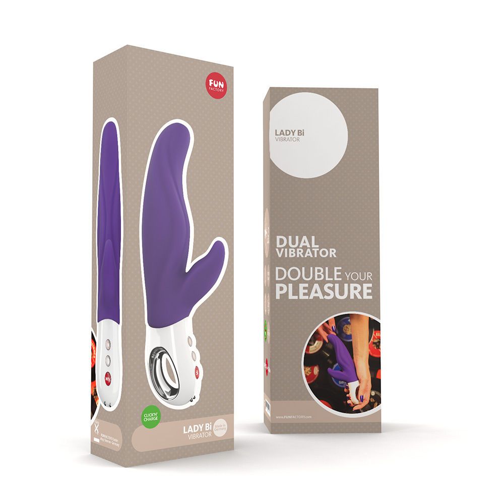 Does size matter? Depends what you want. If you want to be w... Fun Factory - Lady Bi Dual Vibrator - Voilet photo-10