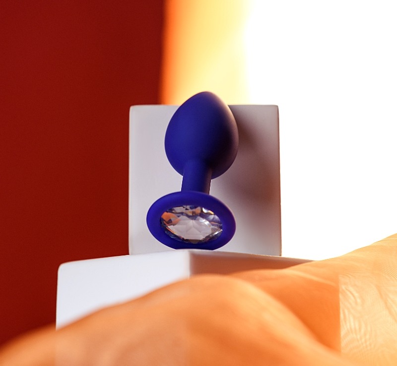 ToDo - Brilliant Anal Plug - Navy Blue photo-5