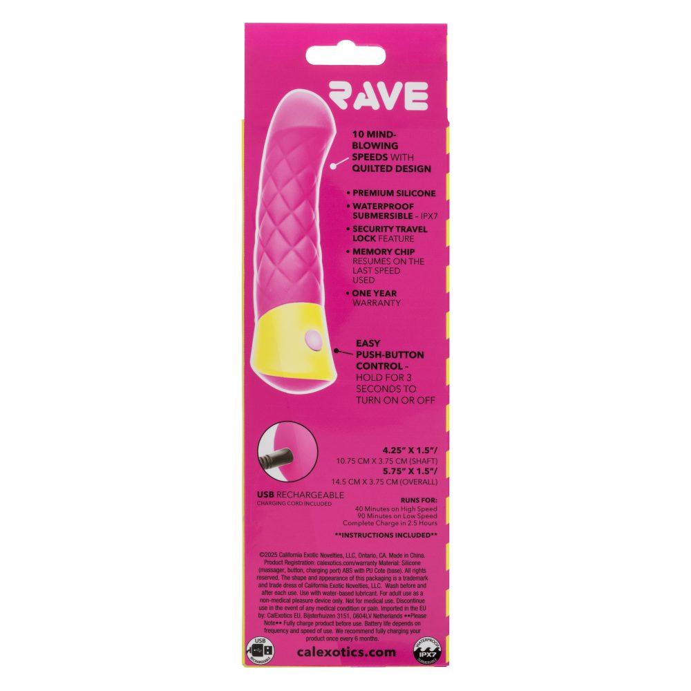 CEN - Rave Quilted G Vibe - Pink CEN - Rave Quilted G Vibe - Pink 照片-10