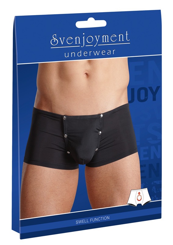 With a swell function for an impressive front budge!
Black p... Svenjoyment - Men's Pants w Pouch - Black - S photo-6