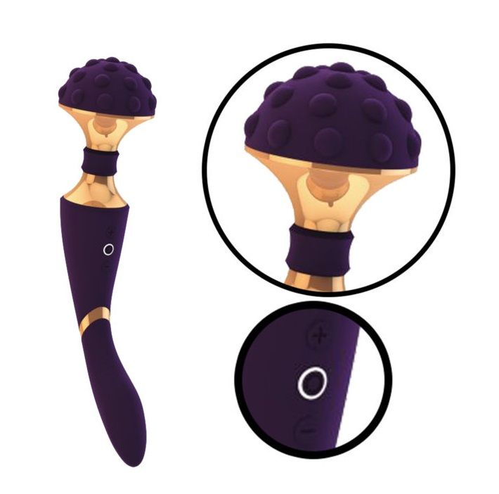 The Shiatsu has a unique design, which makes it a feast for ... Vive - Shiatsu - Purple photo-5