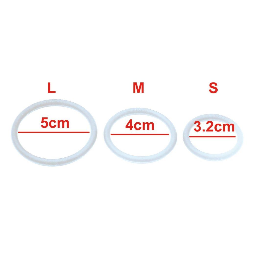 Toynary - CR01 Soft Cock Rings - White